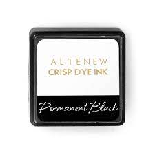 Altenew - Dye Ink - Permanent Black Crisp Mini Cube - Design Creative Bling