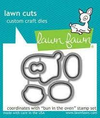 Lawn Fawn - Christmas - Lawn Cuts - Dies - Bun In The Oven