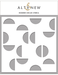 Altenew - Stencil - Modern Circles - Design Creative Bling