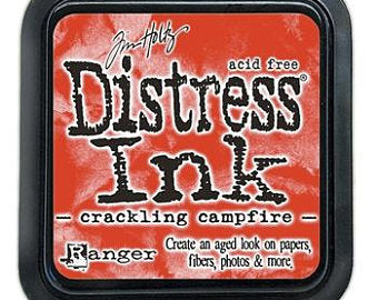 Tim Holtz Distress Ink Pad, Crackling Campfire (2020 New Color)