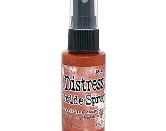 Tim Holtz Distress® Oxide® Spray Crackling Campfire ( 2020 New Color) - Design Creative Bling