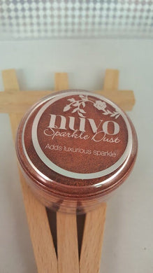 Nuvo Sparkle Dust Cinnamon Spice - Design Creative Bling