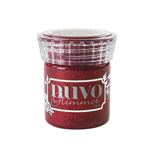 Tonic Studios - Nuvo Collection - Glimmer Paste - Garnet Red