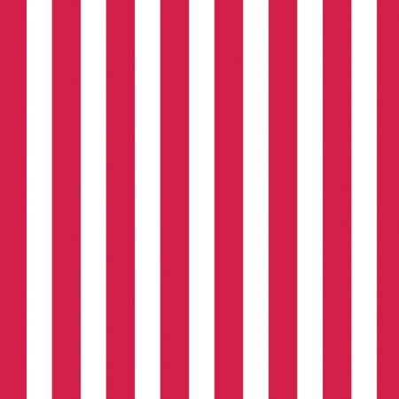Canvas Corp 12 x 12 in. Paper Red & White Big Stripe