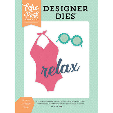 Echo Park - Summer Dreams Collection - Designer Dies - Summer Essentials - Design Creative Bling