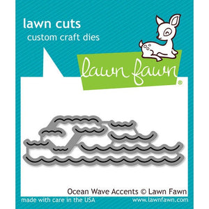 Lawn Fawn - Lawn Cuts - Dies - Ocean Wave Accents