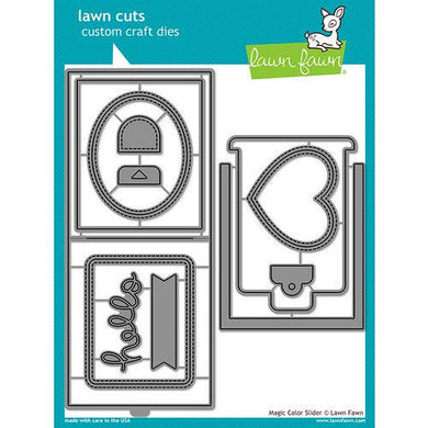 Lawn Fawn - Lawn Cuts - Dies - Magic Color Slider - Design Creative Bling