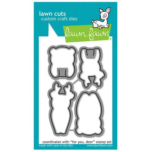 Lawn Fawn - Lawn Cuts - Dies - For You, Deer - Design Creative Bling