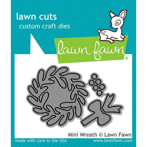 Lawn Fawn - Lawn Cuts - Dies - Mini Wreath - Design Creative Bling