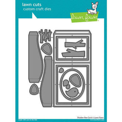 Lawn Fawn - Lawn Cuts - Dies - Shadow Box Card - Design Creative Bling