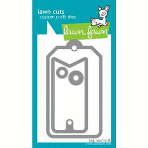 Lawn Fawn - Lawn Cuts - Dies - Tag You're It - Design Creative Bling