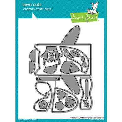 Lawn Fawn - Lawn Cuts - Dies - Woodland Critter Huggers - Design Creative Bling