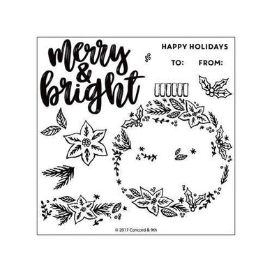Concord and 9th - Christmas - Clear Acrylic Stamps - Ornamental - Design Creative Bling