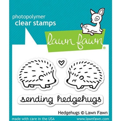 Lawn Fawn - Clear Acrylic Stamps - Hedgehugs - Design Creative Bling