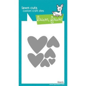 Lawn Fawn- Lawn Cuts- Hearts #LF492 - Design Creative Bling