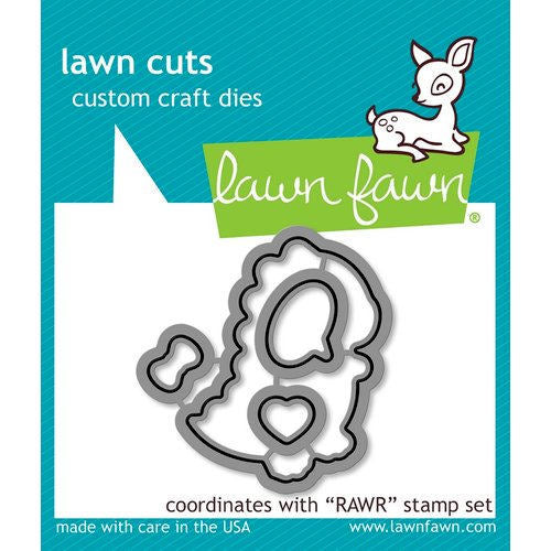 Lawn Fawn - Lawn Cuts - Dies - RAWR - Design Creative Bling