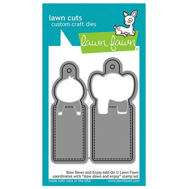 Lawn Fawn - Lawn Cuts - Dies - Slow Down and Enjoy Add-On - Design Creative Bling