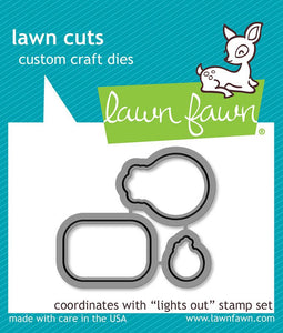 Lawn Fawn - Lawn Cuts - Dies - Lights Out - Design Creative Bling