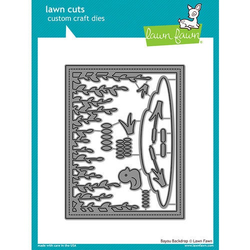 Lawn Fawn - Lawn Cuts - Dies - Bayou Backdrop - Design Creative Bling