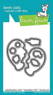 Lawn Fawn - Lawn Cuts - Dies - Manatee-rific - Design Creative Bling