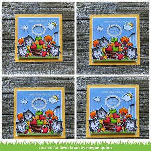 Lawn Fawn - Lawn Cuts - Dies - Reveal Wheel - Square Add-On - Design Creative Bling