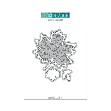 Concord and 9th - Dies - Thankful Leaves - Design Creative Bling
