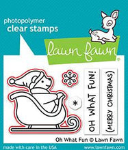 Load image into Gallery viewer, Lawn Fawn - Christmas - Lawn Cuts - Dies - Oh What Fun - Design Creative Bling
