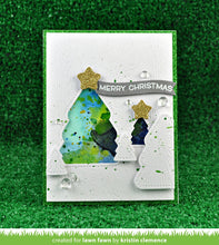 Carica l&#39;immagine nel visualizzatore di Gallery, Lawn Fawn - Lawn Cuts - Dies - Outside In Stitched - Christmas Tree Stackables
