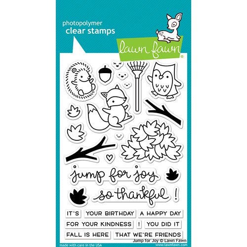 Lawn Fawn - Clear Photopolymer Stamps - Jump for Joy