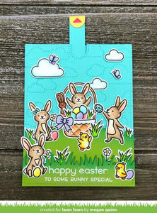 Lawn Fawn-Clear Acrylic Stamps-Eggstra Amazing Easter - Design Creative Bling