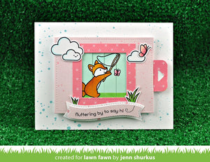 Lawn Fawn-Clear Acrylic Stamps-Butterfly Kisses