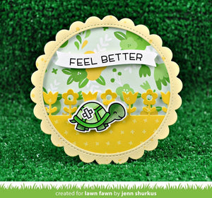 Lawn Fawn-Clear Acrylic Stamps-Get Well Before 'N Afters - Design Creative Bling