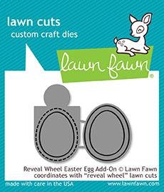 Lawn Fawn-Lawn Cuts-Reveal Wheel Easter Egg Add-on