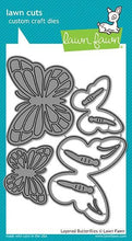 Carica l&#39;immagine nel visualizzatore di Gallery, Lawn Fawn-Lawn Cuts-Layered Butterflies - Design Creative Bling
