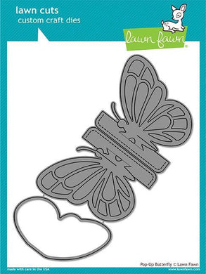 Lawn Fawn-Lawn Cuts-Pop-up Butterfly - Design Creative Bling