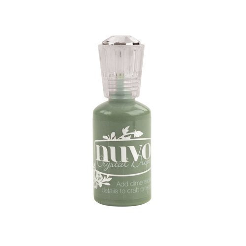 Nuvo - Festive Season Collection - Crystal Drops Gloss - Olive Branch - Design Creative Bling