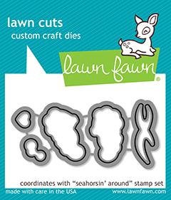 Lawn Fawn-Seahorsin' Around-Lawn Cuts - Design Creative Bling