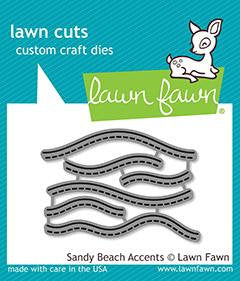 Lawn fawn-Sandy Beach Accents-Lawn Cut - Design Creative Bling