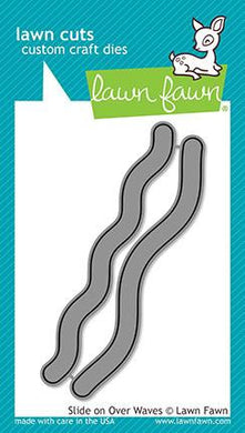 Lawn Fawn-Slide On Over Waves-Lawn Cuts - Design Creative Bling