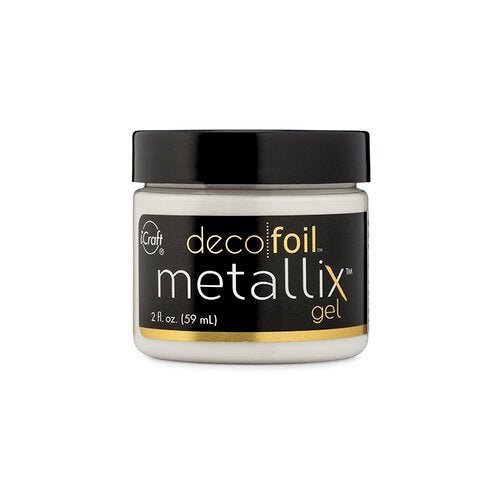 Therm O Web - iCraft - Deco Foil - Metallix Gel - 2 Ounces - White Pearl - Design Creative Bling