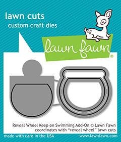 Lawn Fawn-reveal wheel keep on swimming add-on - Design Creative Bling