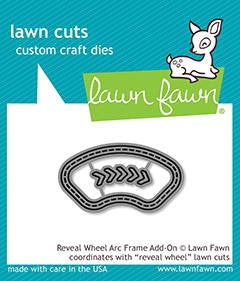 Lawn fawn-Reveal Wheel Arc Frame Add-on-Lawn Cut