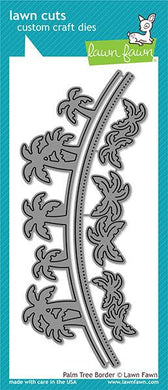 Lawn fawn-Palm Tree Border-Lawn Cut - Design Creative Bling