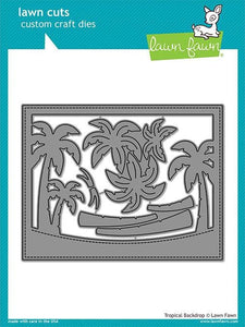 Lawn Fawn-Tropical Backdrop-Lawn Cuts - Design Creative Bling