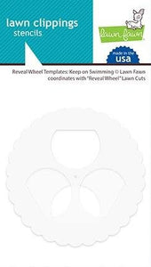 Lawn Fawn-Reveal Wheel Templates-Keep On Swimming - Design Creative Bling