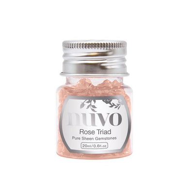 Nuvo - Pure Sheen Gemstones - Rose Triad - Design Creative Bling