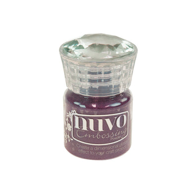 Nuvo - Dream In Colour Collection - Embossing Powder - Crushed Mulberry - Design Creative Bling