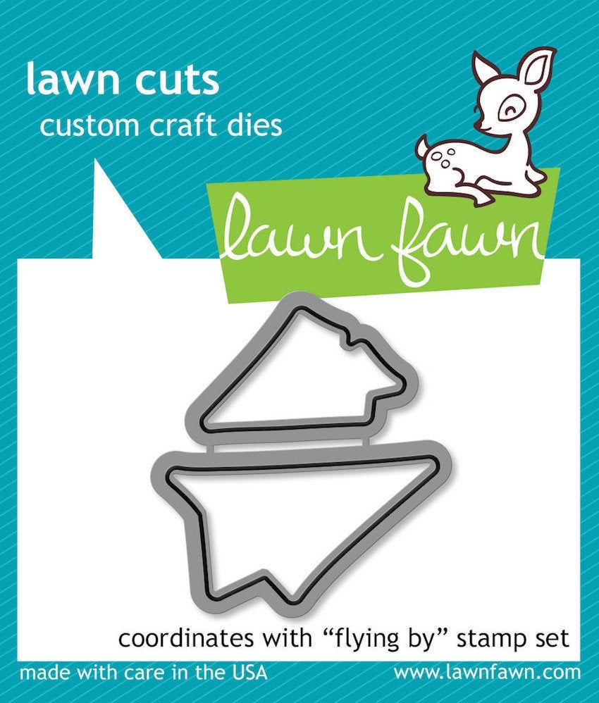 Lawn Fawn- FLYING BY- Lawn Cuts Dies - Design Creative Bling
