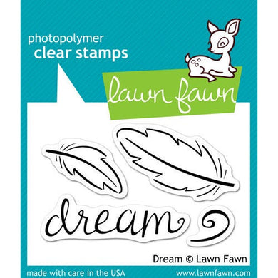 Lawn Fawn - Clear Photopolymer Stamps - Dream - Design Creative Bling