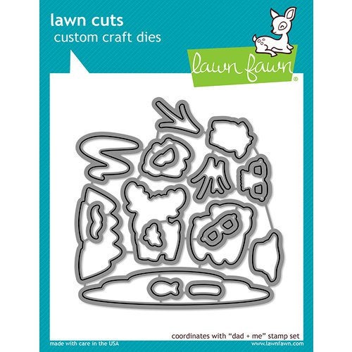 Lawn Fawn - Lawn Cuts - Dies - Dad and Me - Design Creative Bling